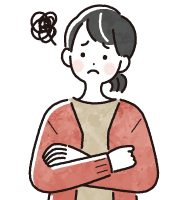悩んでいる女性